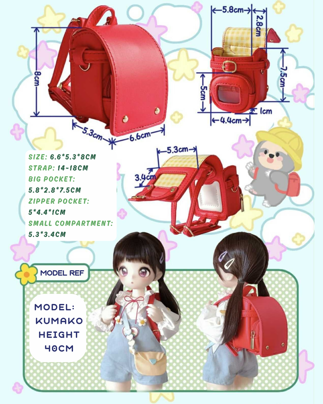 『1/4 · MDD · Kumako』 Randsel - Image 5