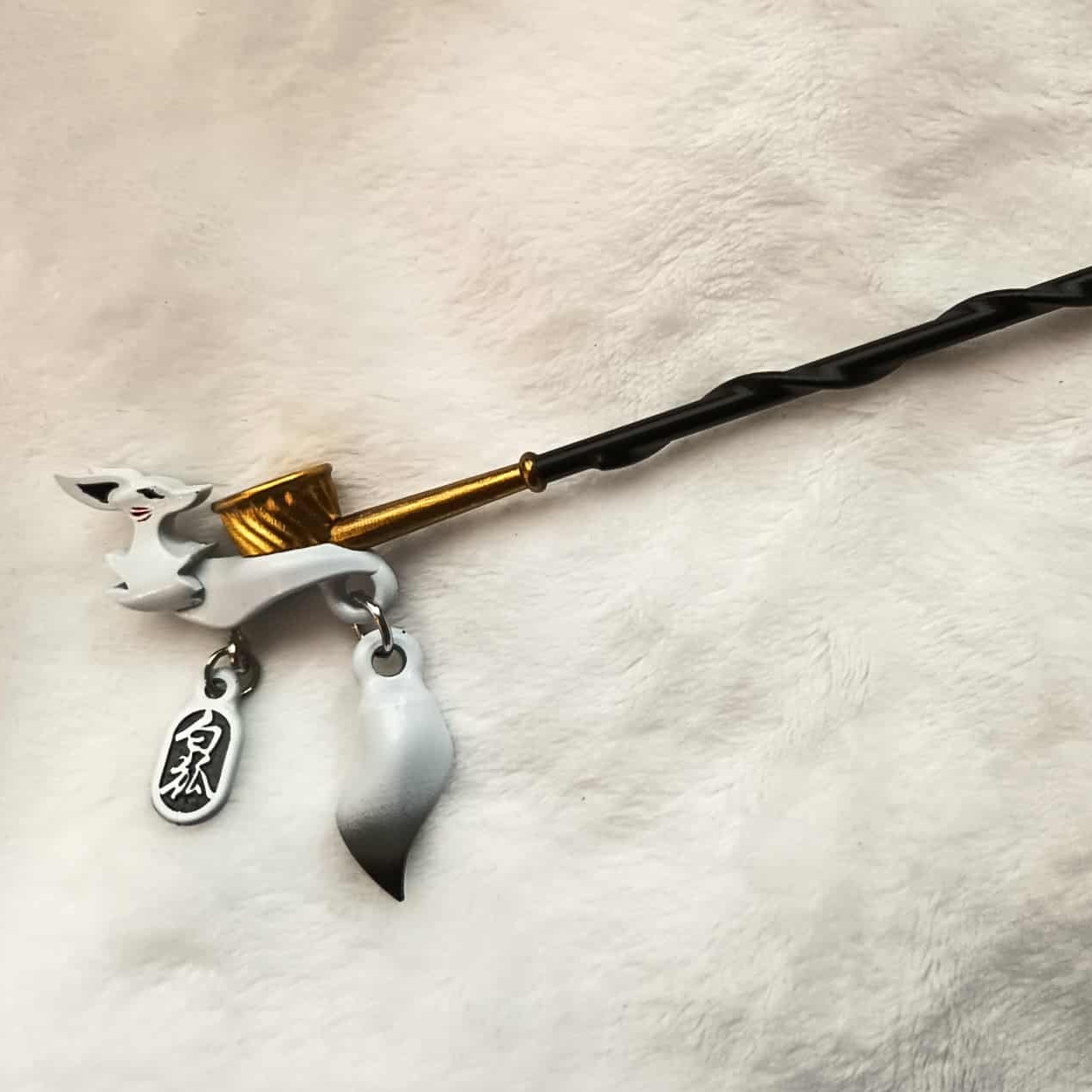 『General Size』White Fox Tobacco Pipe